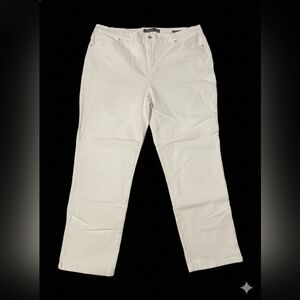 Gloria Vanderbilt Cream Pants